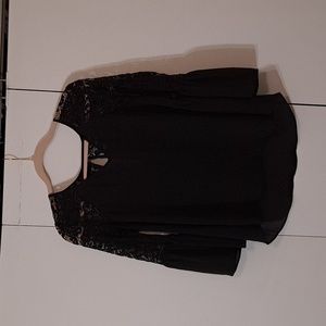 By and By Black Blouse